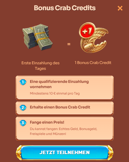 cleobetra bonus crab